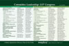Image of side 1 of the new committee leadership postcard for 2013.